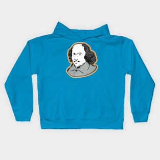 William Shakespear Portrait Kids Hoodie